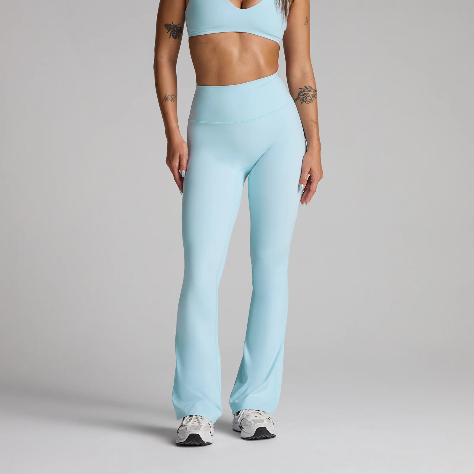 Leggings MP donna Tempo a zampa - Azzurro - M Immagine 1