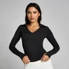 MP Donna Tempo Long Sleeve Collared Top - Nero