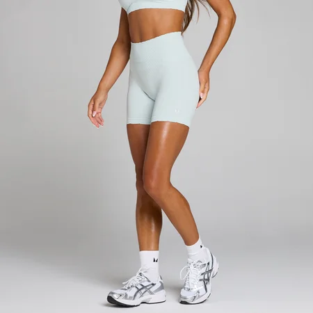 Pantaloncini da ciclismo senza cuciture Tempo Ultra MP donna - Azzurro intenso