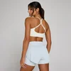 Reggiseno sportivo MP donna Tempo Ultra con schiena a canotta - Nebbia
