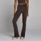 Leggings a zampa MP Tempo Tall donna - Cioccolato