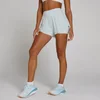 Short da running MP donna Tempo Ultra con pieghe - Aura blu