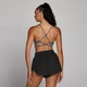 Reggiseno sportivo MP donna Tempo con schiena a bretelle regolabili - Grigio scuro