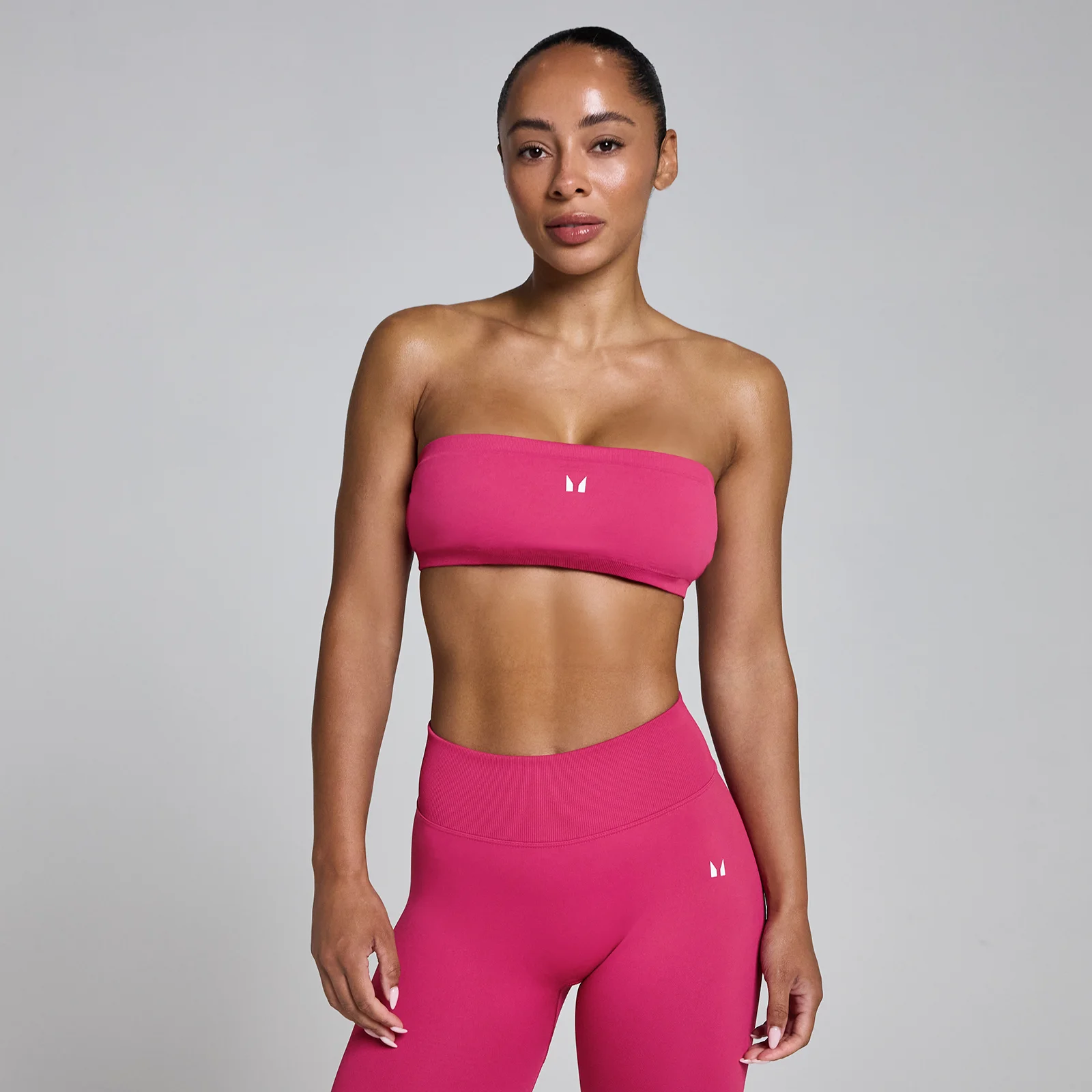 Reggiseno sportivo a fascia MP donna lift - Bacca intensa - XS Immagine 1