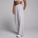 Joggers a gamba dritta MP donna lifestyle - Polvere di gesso