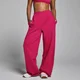 Joggers MP donna lifestyle a gamba dritta - Bacca intensa