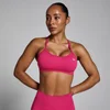 Reggiseno sportivo MP donna Lift senza cuciture con spalline - Bacca intensa