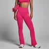 Leggings MP donna Tempo senza cuciture a zampa - Bacca intensa