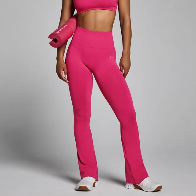 Leggings MP donna Tempo senza cuciture a zampa - Bacca intensa
