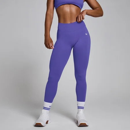 Leggings senza cuciture MP donna Lift - Indaco intenso