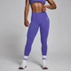 Leggings senza cuciture MP donna Lift - Indaco intenso