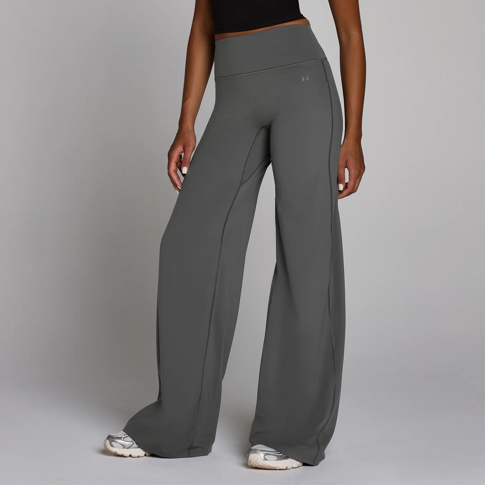 Leggings a gamba larga MP donna Tempo - Grigio scuro - M Immagine 1
