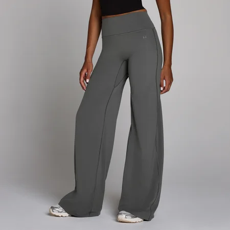 Leggings a gamba larga MP donna Tempo - Grigio scuro