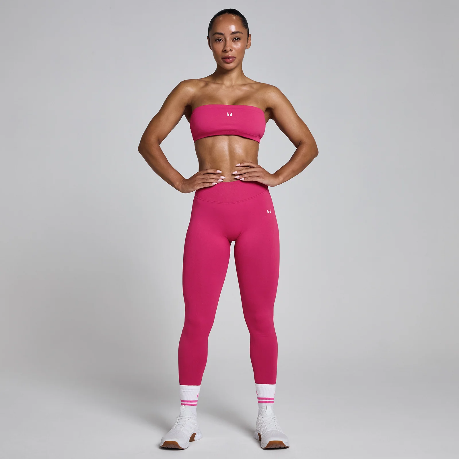 Reggiseno sportivo a fascia MP donna lift - Bacca intensa - S Immagine 2