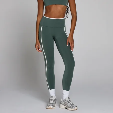 Leggings MP donna Velocity a contrasto - Verde nuvola