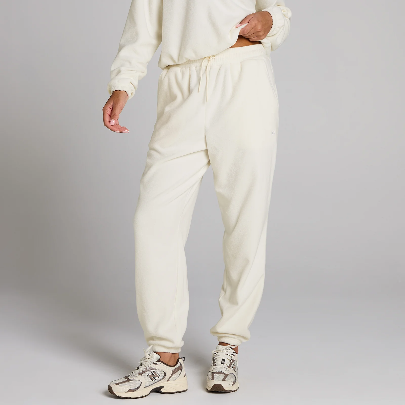 Joggers in pile MP donna - Perla - S Immagine 1