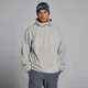 Felpa con cappuccio MP uomo in pile con zip a 1/4 - Grigio sustained