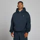 Felpa con cappuccio oversize MP uomo Rest Day - Blu navy scuro