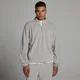 Felpa in pile MP uomo con zip 1/4 - Grigio sostenibile