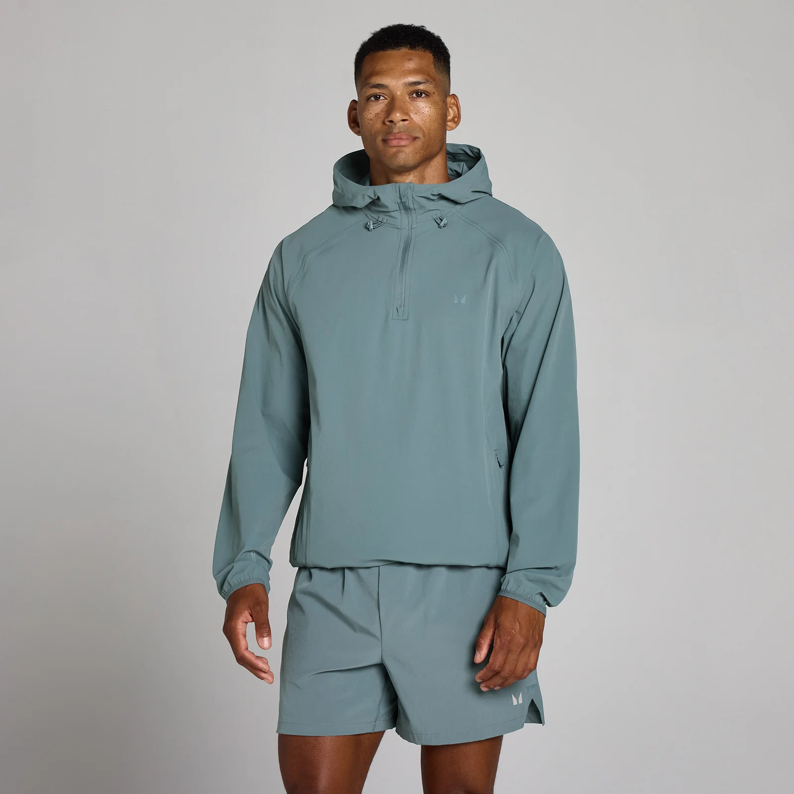 Giacca MP uomo training ultra tessuto con zip 1/4 - Blu futuro - XS Immagine 1