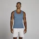 Canotta MP Lift a costine muscle fit uomo - Ardesia