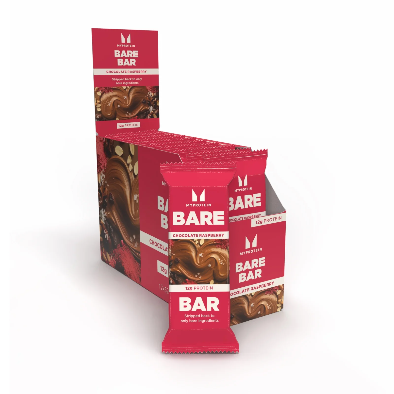 Bare Bar - 12Barrette - Dark Choc Raspberry Immagine 1