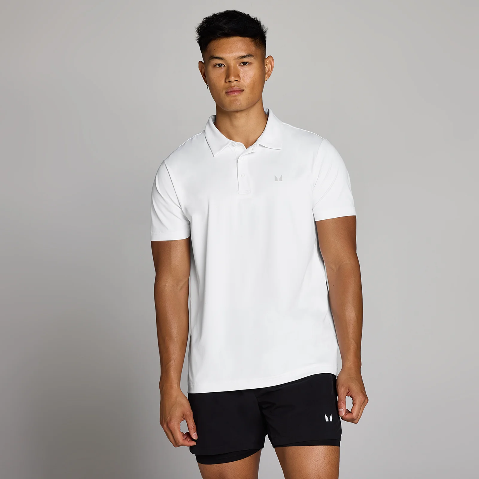 Polo da training MP uomo - Bianco - XS Immagine 1