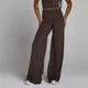 Pantaloni larghi Tempo tall donna MP - Cioccolato