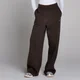 Joggers MP donna basics a gamba dritta - Cioccolato