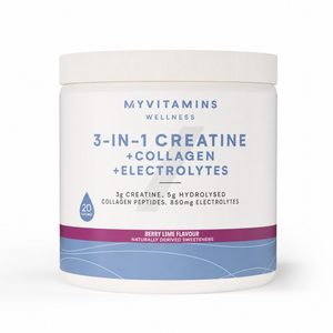 Creatina 3 in 1 + Collagene + Elettroliti - Flavour Mixed Berry Lime