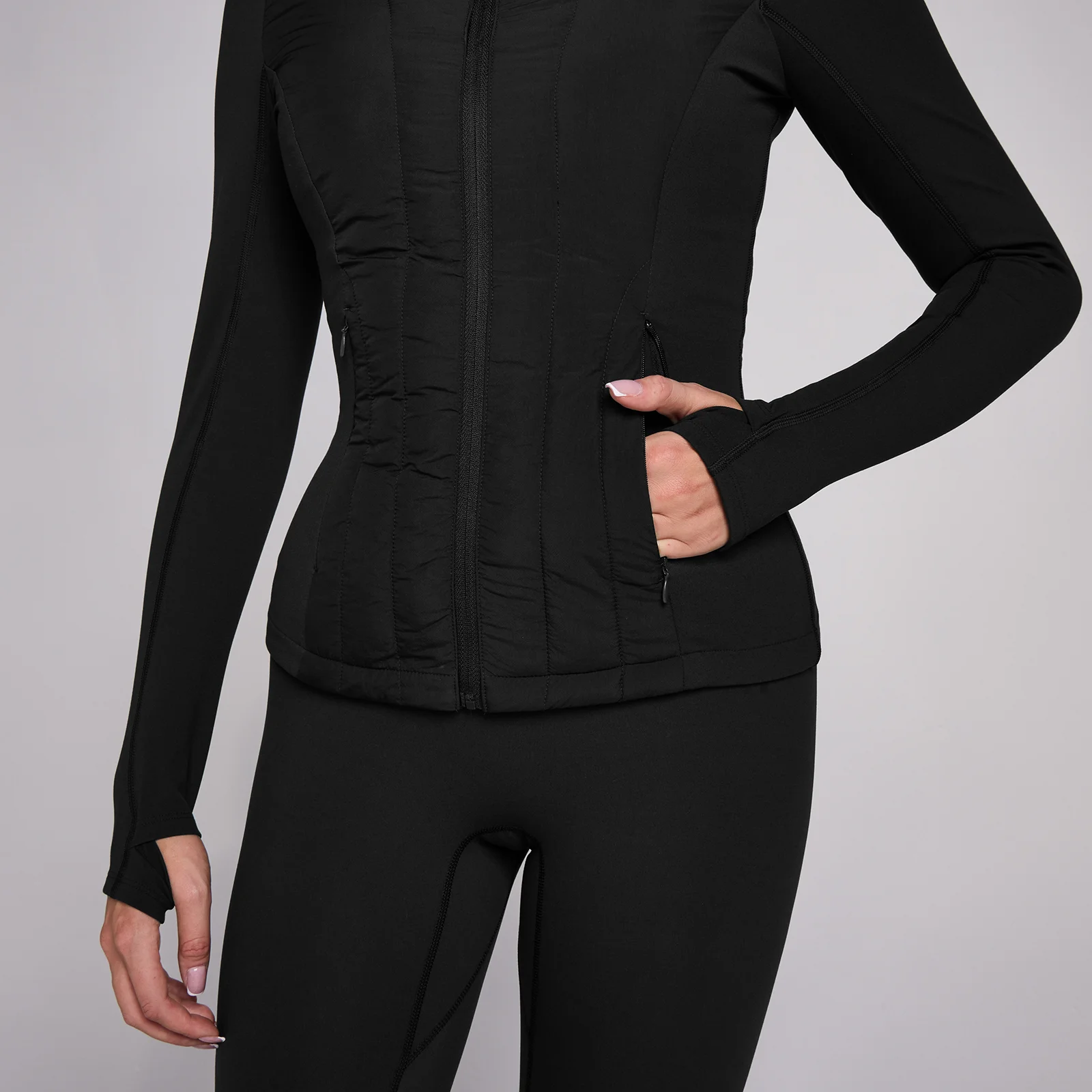 Giacca hybrid MP donna SculptForm - Nero - XS Immagine 4