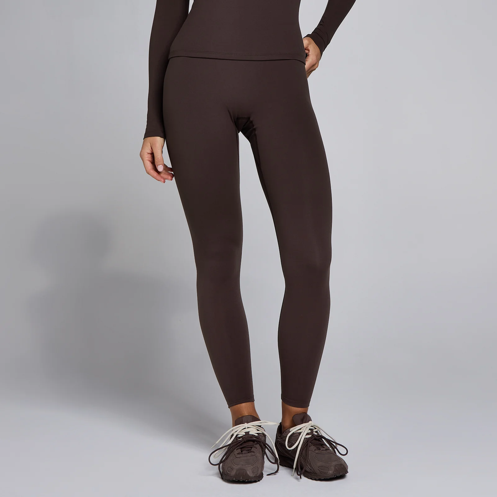 Leggings SculptForm MP donna - Cioccolato - XS Immagine 1