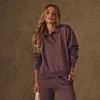 Felpa con colletto MP X Tatiana donna - Mocaccino