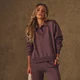 Felpa con colletto MP X Tatiana donna - Mocaccino