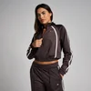 Giacca MP donna tricot track - Cioccolato/Vaniglia