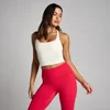 Canotta MP donna tempo strappy racerback - Vaniglia