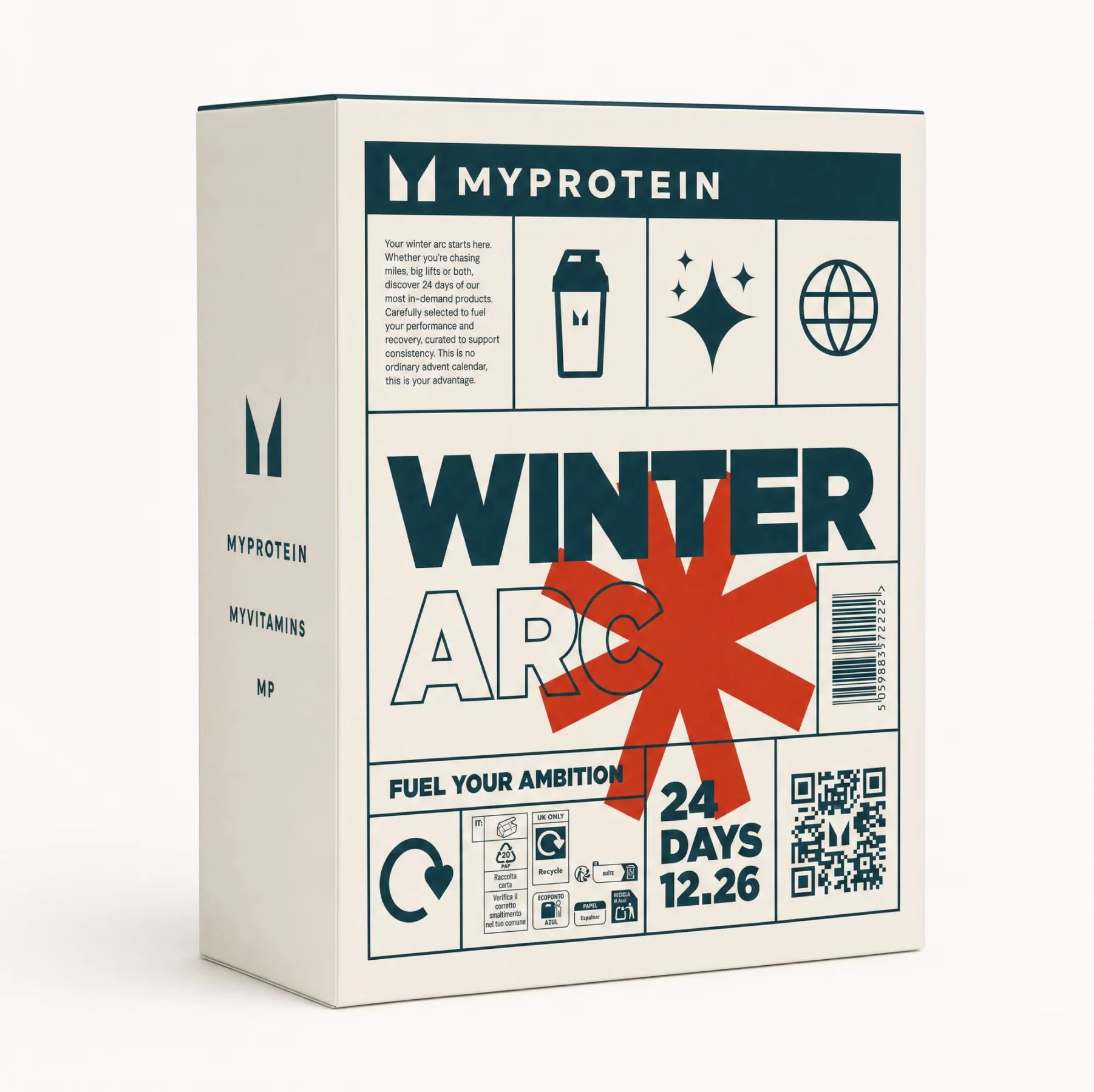 Myprotein Calendario dell'Avvento 2026 Immagine 1
