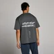 T-shirt grafica MP uomo Hybrid Built For Performance - Grigio scuro