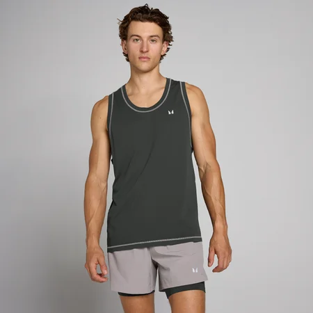 Canotta MP Velocity Ultra Seamless uomo - Nero slavato
