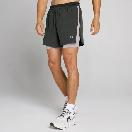 Short 2-in-1 MP Velocity Ultra da 5" uomo - Nero slavato