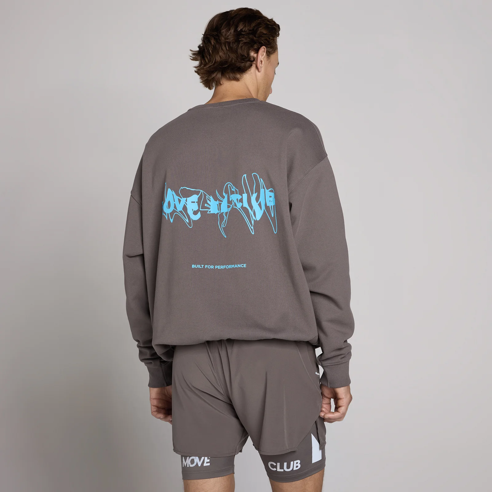 Felpa con grafica Hybrid MP unisex - Grigio cenere - XS Immagine 1
