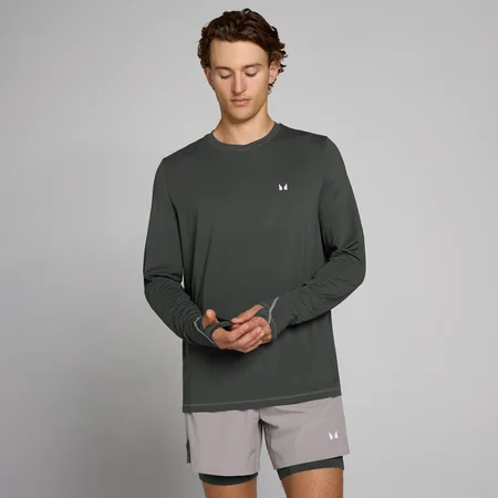 Maglia MP uomo Velocity Ultra a maniche lunghe - Nero slavato