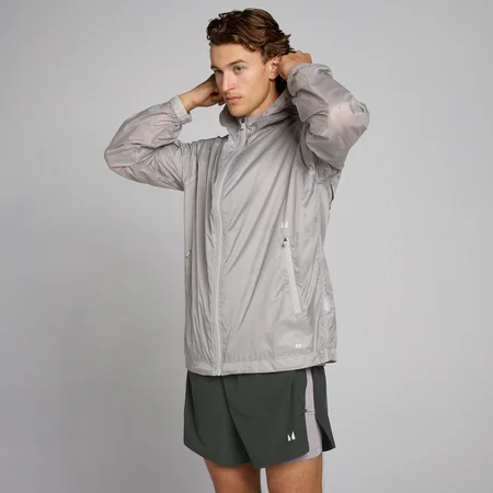 Giacca a vento MP Velocity Ultra Grid uomo - Grigio nuvoloso