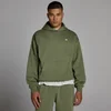 Felpa con cappuccio oversize MP uomo rest day - Oliva slavato