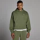 Felpa con cappuccio oversize MP uomo rest day - Oliva slavato