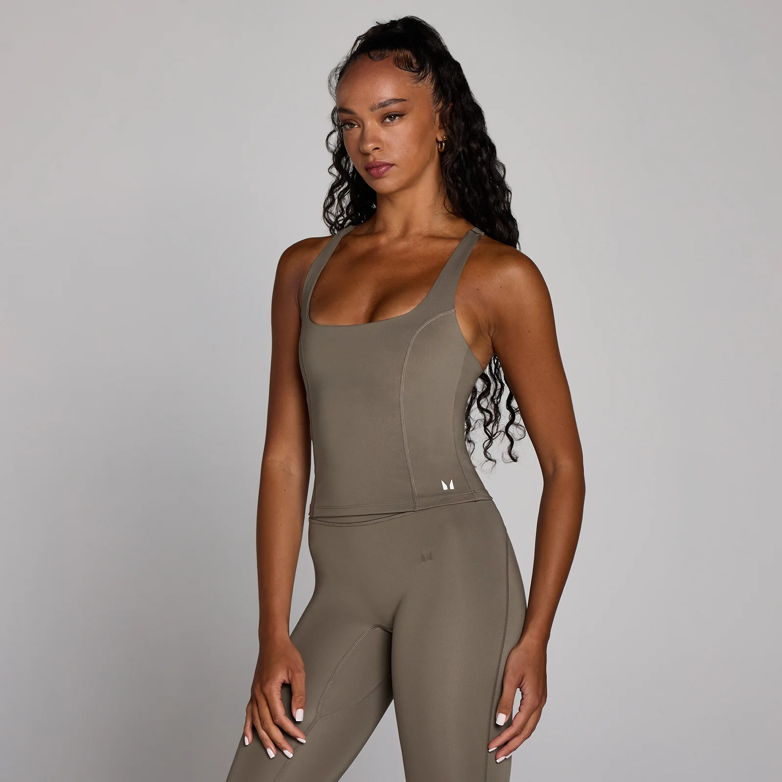 Canotta MP donna training racerback - Espresso - M Immagine 1