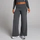 Leggings a gamba larga a costine MP donna - Grigio robusto