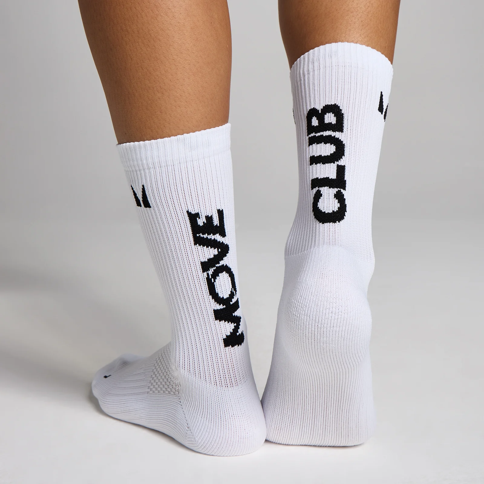 Calze da running MP Move Club (confezione da 2) - Nero/bianco - UK 9-11 Immagine 2