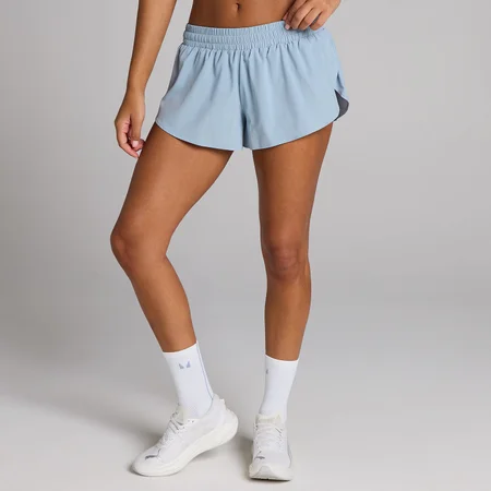 Short running MP donna 3" - Blu denim