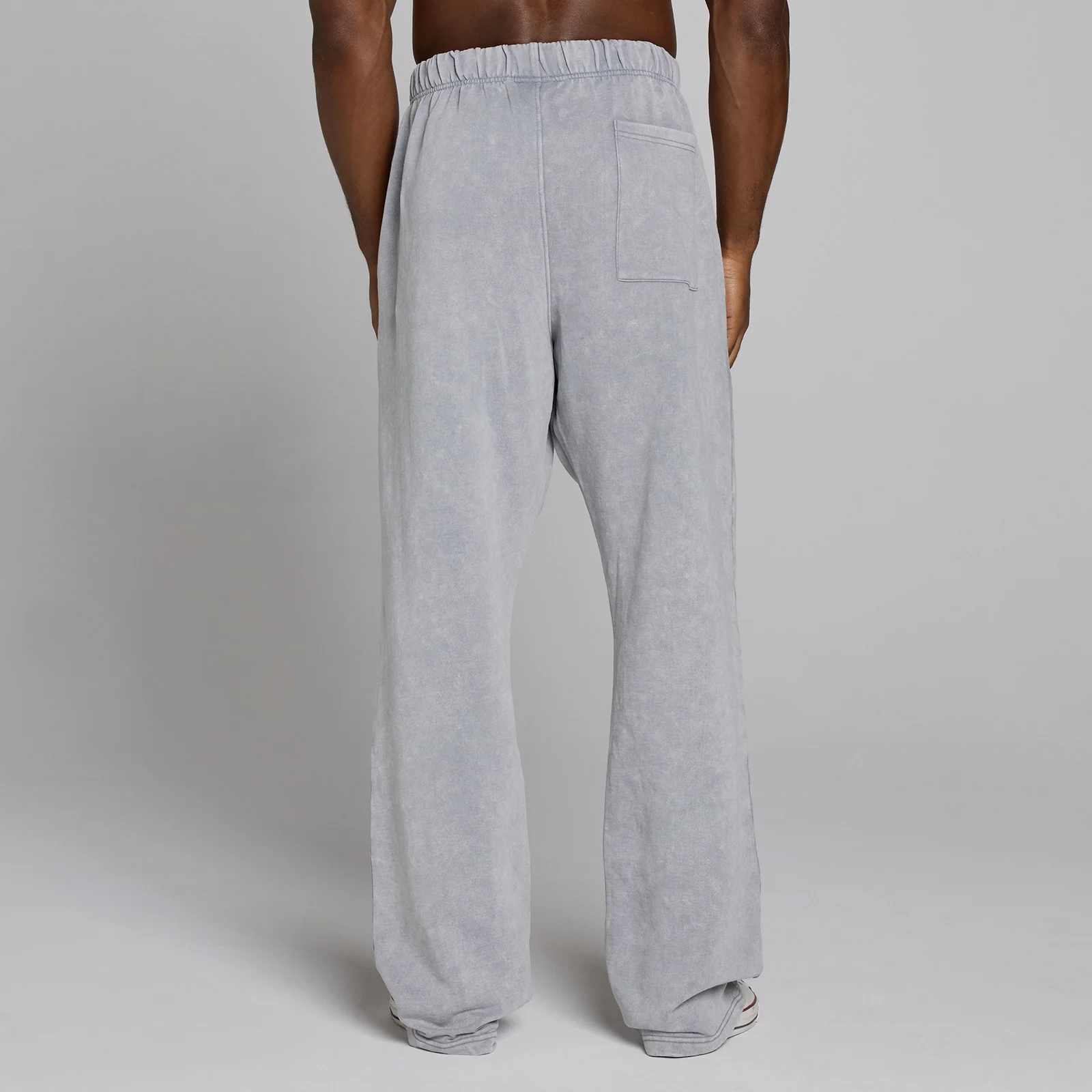 MP X Gold's Uomo Washed Graphic Oversized Pantaloni da Jogging - Steel Blue - L Immagine 4